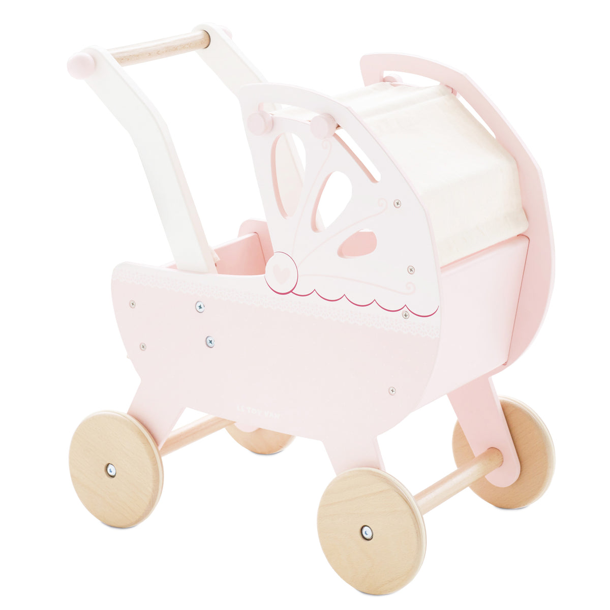 Le Toy Van Retro Wooden Dolls Pram