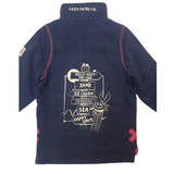 Children's Twilight Lazy Jacks Wells-Next-the-Sea Printed 1/4 Zip Sweatshirt