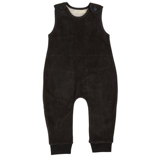 Pigeon Organics Velour playsuit - black