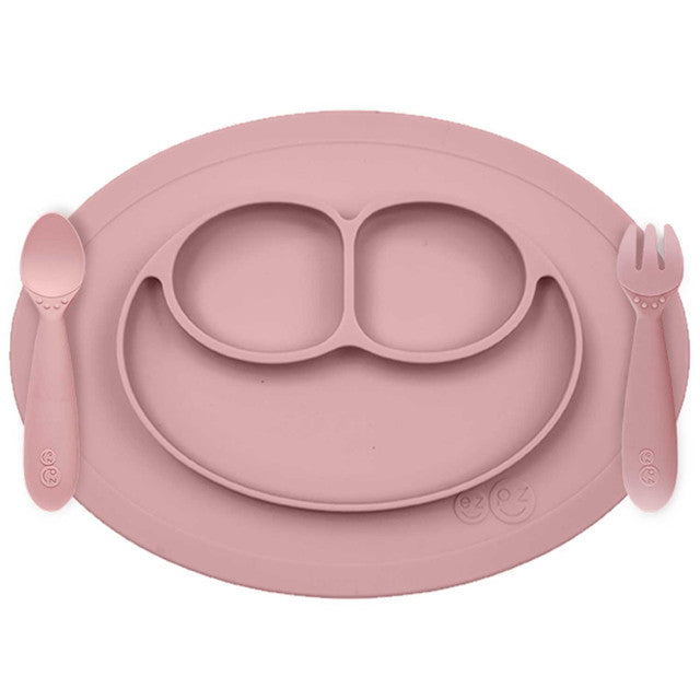 ezpz Mini Feeding Set - Blush
