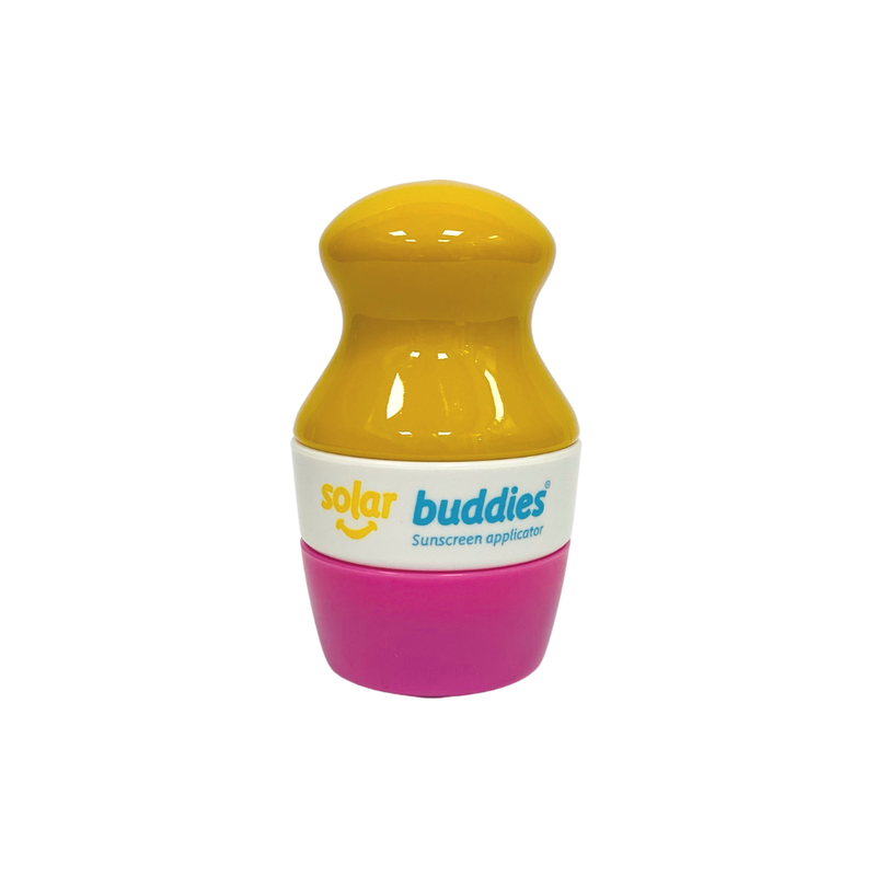 Solar Buddies Sunscreen Applicator - Yellow/Pink