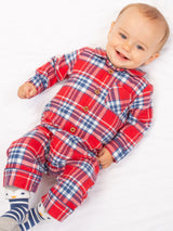 Kite Plaid romper