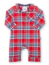 Kite Plaid romper