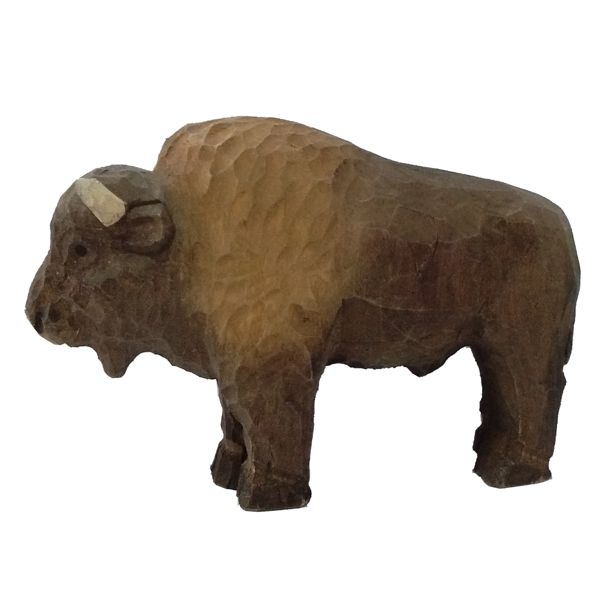 Wudimals® Wooden Bison Animal Toy