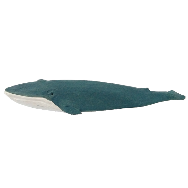 Wudimals® Wooden Blue Whale Animal Toy
