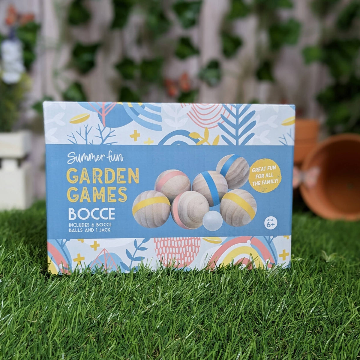 Wooden Bocce Set - Summer Fun Games