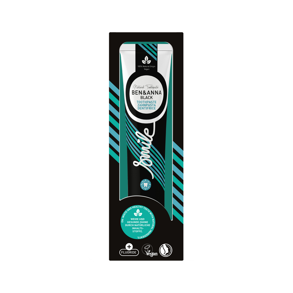 Toothpaste Tube-Black **NEW**