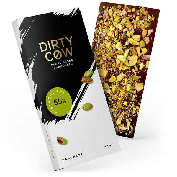 Dirty Cow Pistachi Yo! Plant Based Vegan Chocolate