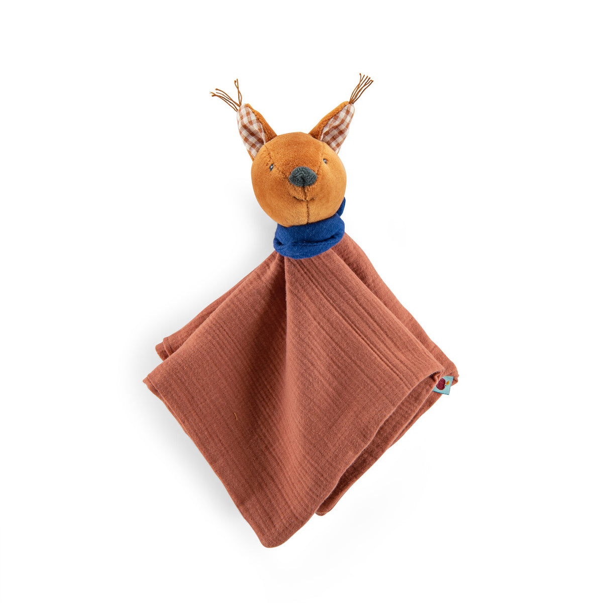 Moulin Roty Squirrel Muslin Cuddly Comforter