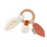 Moulin Roty Wooden Rabbit Ring Rattle Apres la Pluie
