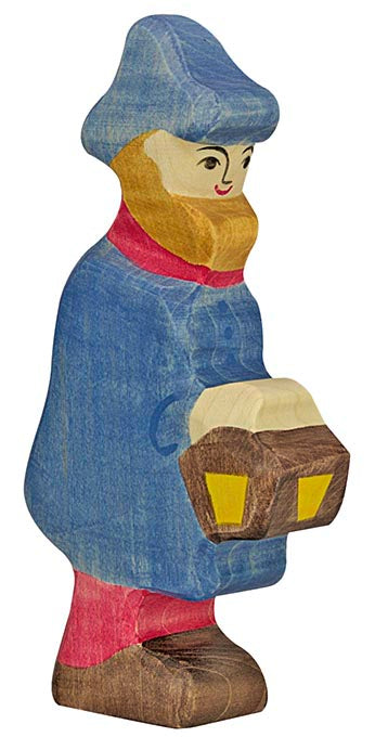 Holztiger Shepherd With Lamp