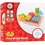 Bigjigs Four Shape Sorter
