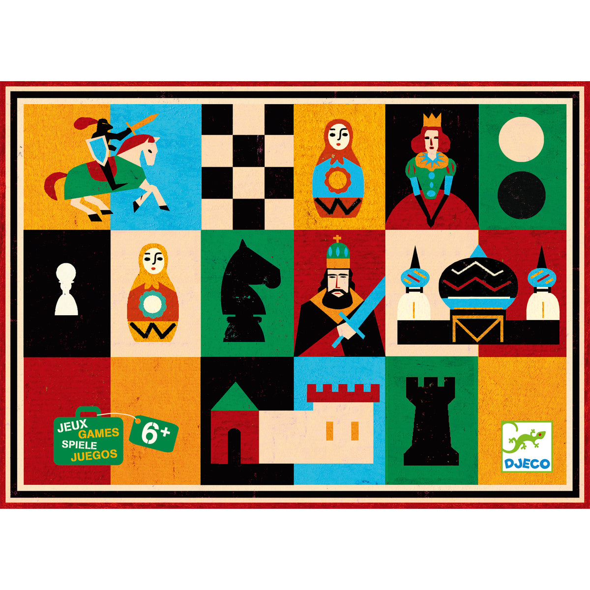 Djeco Nomad Chess and Checkers
