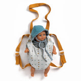 Pomea Dolls Baby Carrier Blue Gray