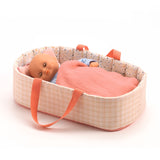 Pomea Dolls Bassinet Pink Lines