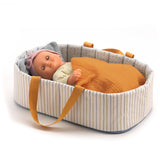 Pomea Dolls Bassinet Blue Lines