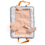 Pomea Dolls Changing Bag Blue Fly