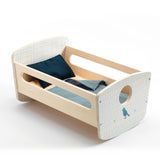 Pomea Dolls Cradle Rocking Bed - Blue Night