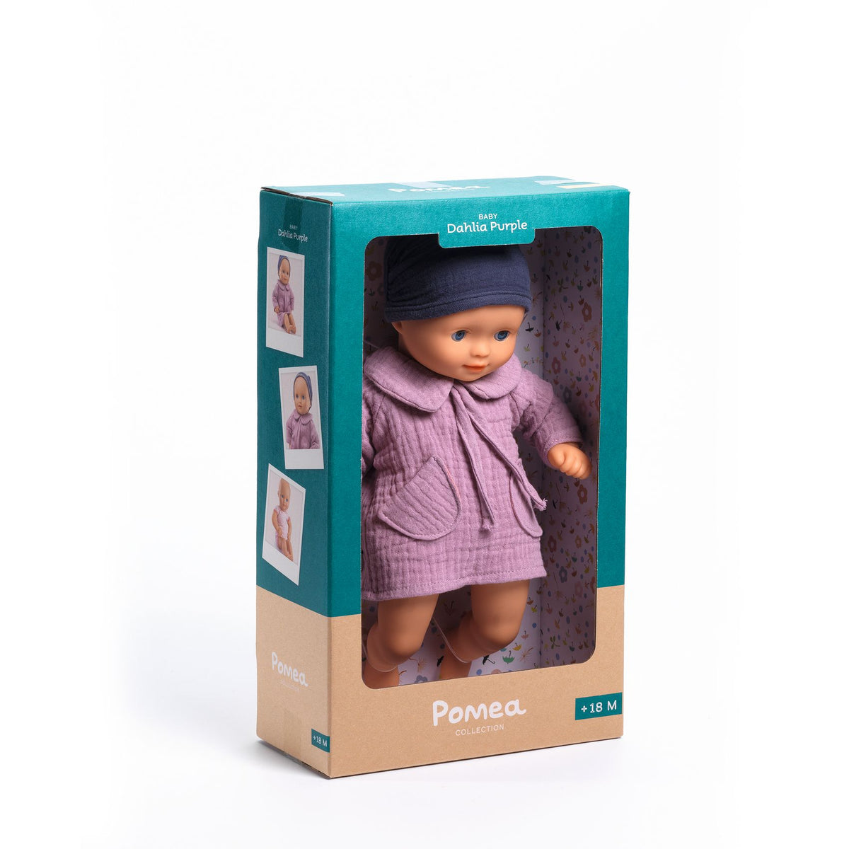 Pomea Dolls Baby Dahlia Purple