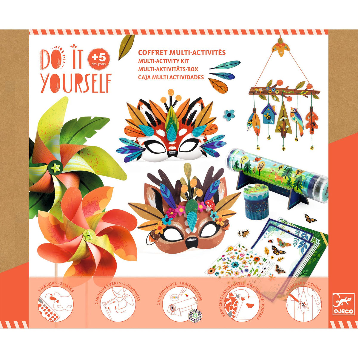 Djeco Do It Yourself Nature Craft Activities Set