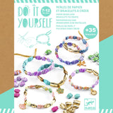 Djeco DIY Paper Beads - Stylish and Golden