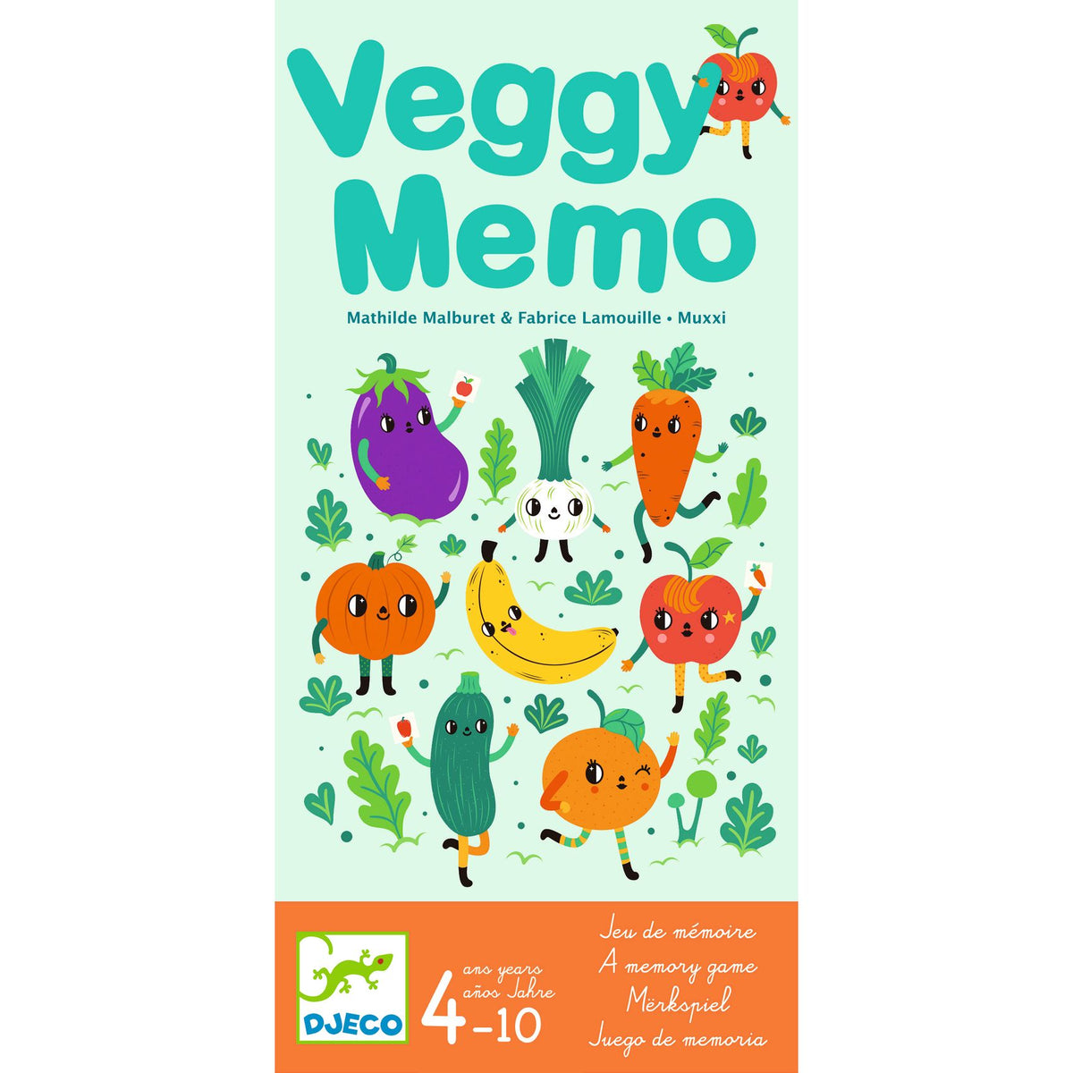 Djeco Games Veggy Memo