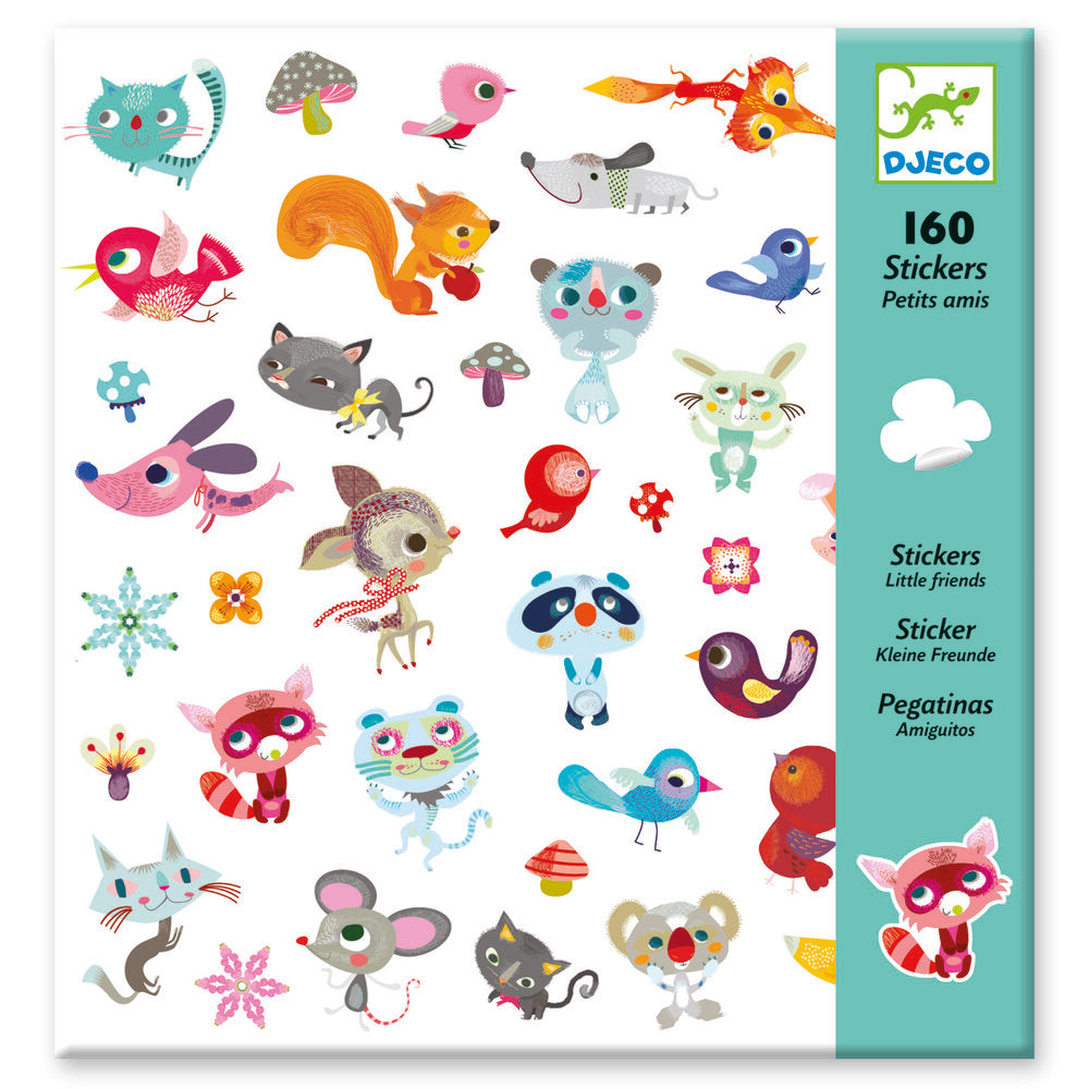 Djeco Stickers - Little Friends