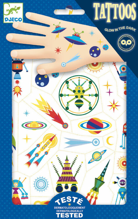 Djeco Tattoos - Space Oddity