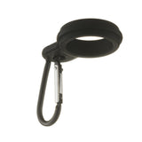 One Green Bottle Black Sloopish with Carabineer Clip
