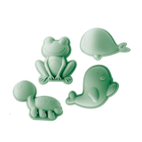 Scrunch Frog Set of Sand Moulds - Colour Choices