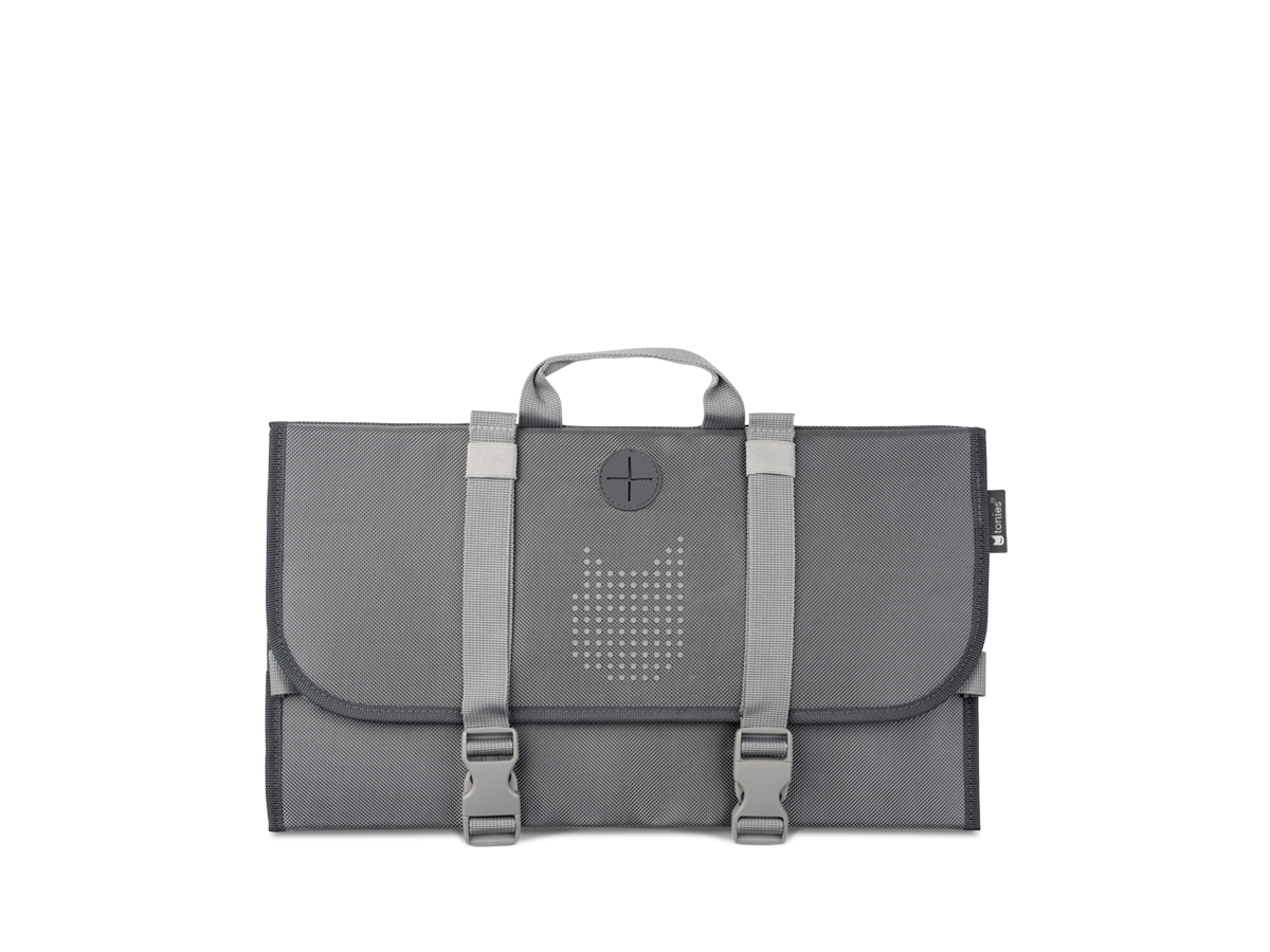 Tonies Car Organiser with Yeti Pouch - Grey