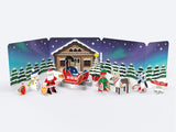 Santa's Midnight Sleigh Ride Pop-out Playset by Play Press