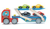 Le Toy Van Race Car Transporter Set