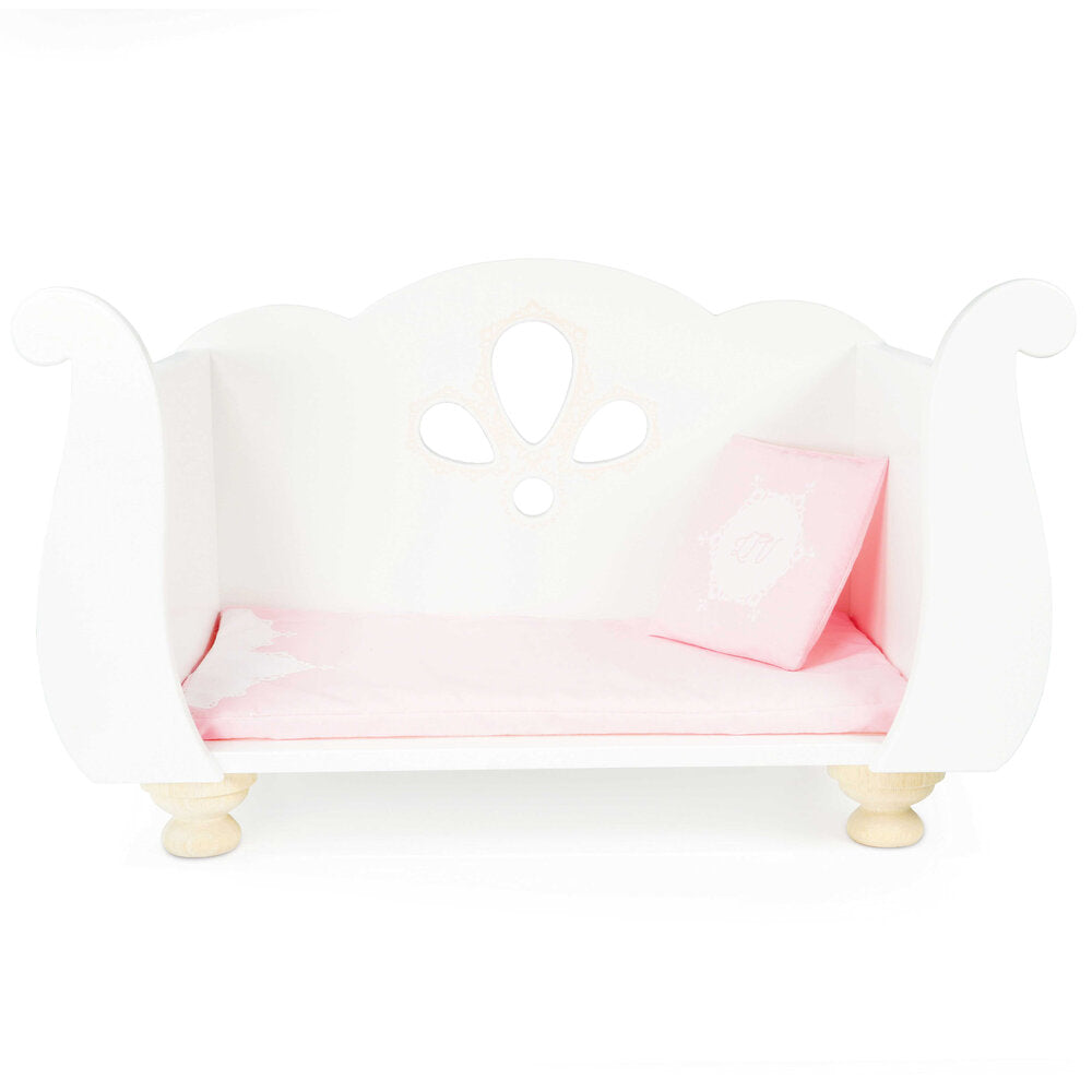Le Toy Van Sleigh Doll Cot