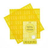 Beebee Beeswax Wraps, Sandwich Pack - COLOUR OPTIONS