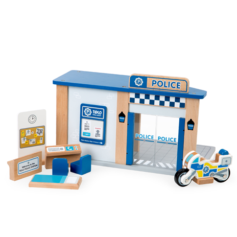 Wooden police station