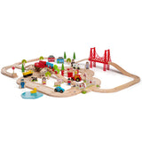 Bigjigs Rural Road And Railway Set