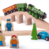 Bigjigs Flying Scotsman Train Set