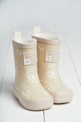 Stone Colour-Changing Kids Winter Wellies