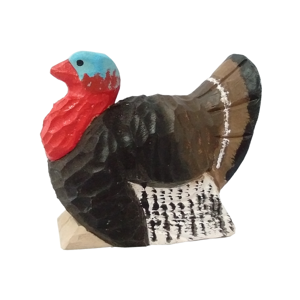 Wudimals® Wooden Turkey Animal Toy