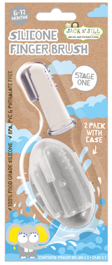 Jack N Jill Silicone Finger Brush - Stage 1