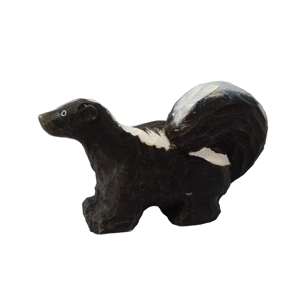 Wudimals® Wooden Skunk Animal Toy