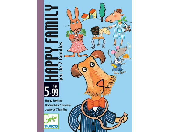Djeco Happy Families Card Game