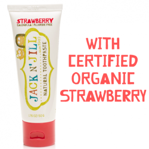 Jack N' Jill Natural Toothpaste Strawberry Flavour