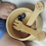 Bambu Kids Fork & Spoon - 18M+
