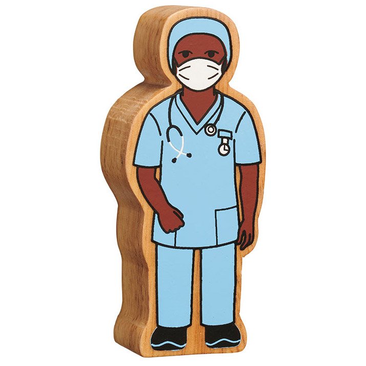 Lanka Kade Blue Surgeon in Scrubs