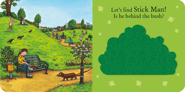 Let's Find Stick Man - Lift the Flap Board book