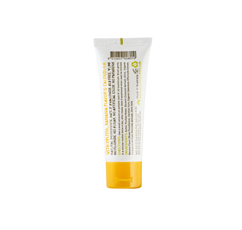 Jack N' Jill Natural Toothpaste Banana Flavour