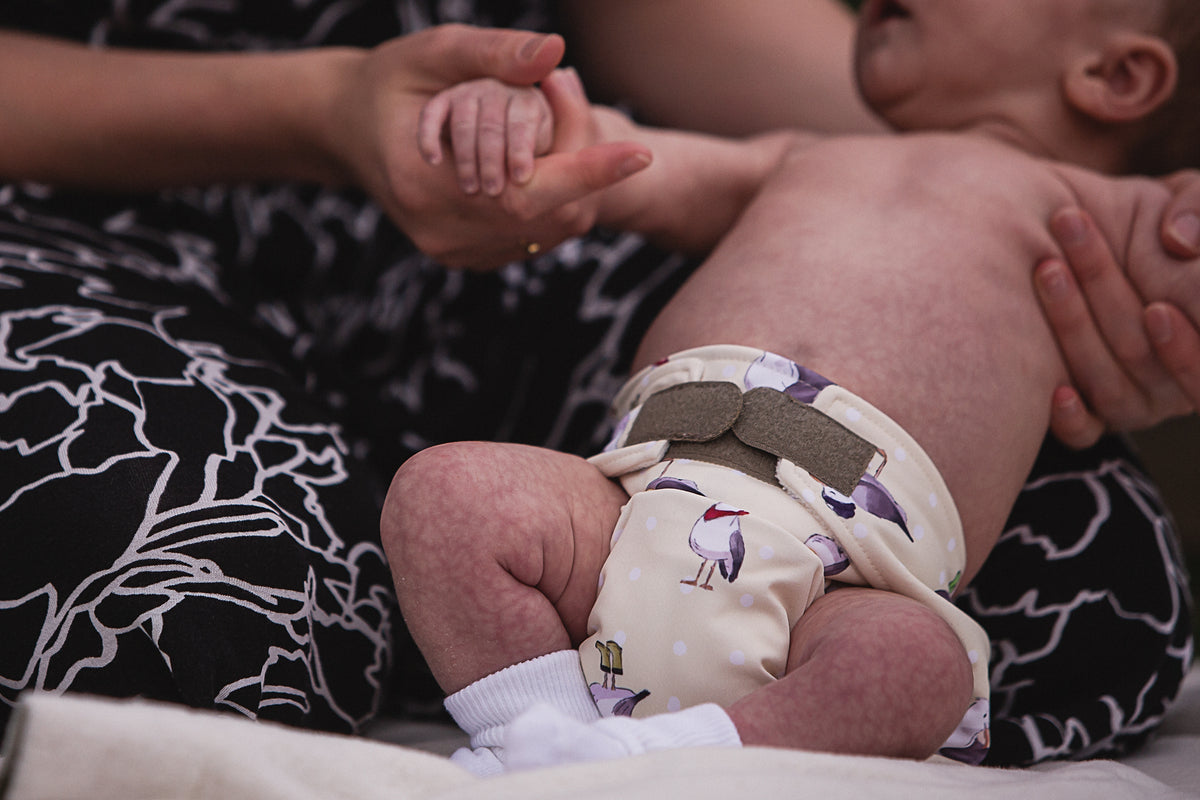 Newborn Cloth Nappies at Ele and Me in Norfolk