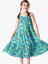 Frugi Alani Midi Dress - Sea Life